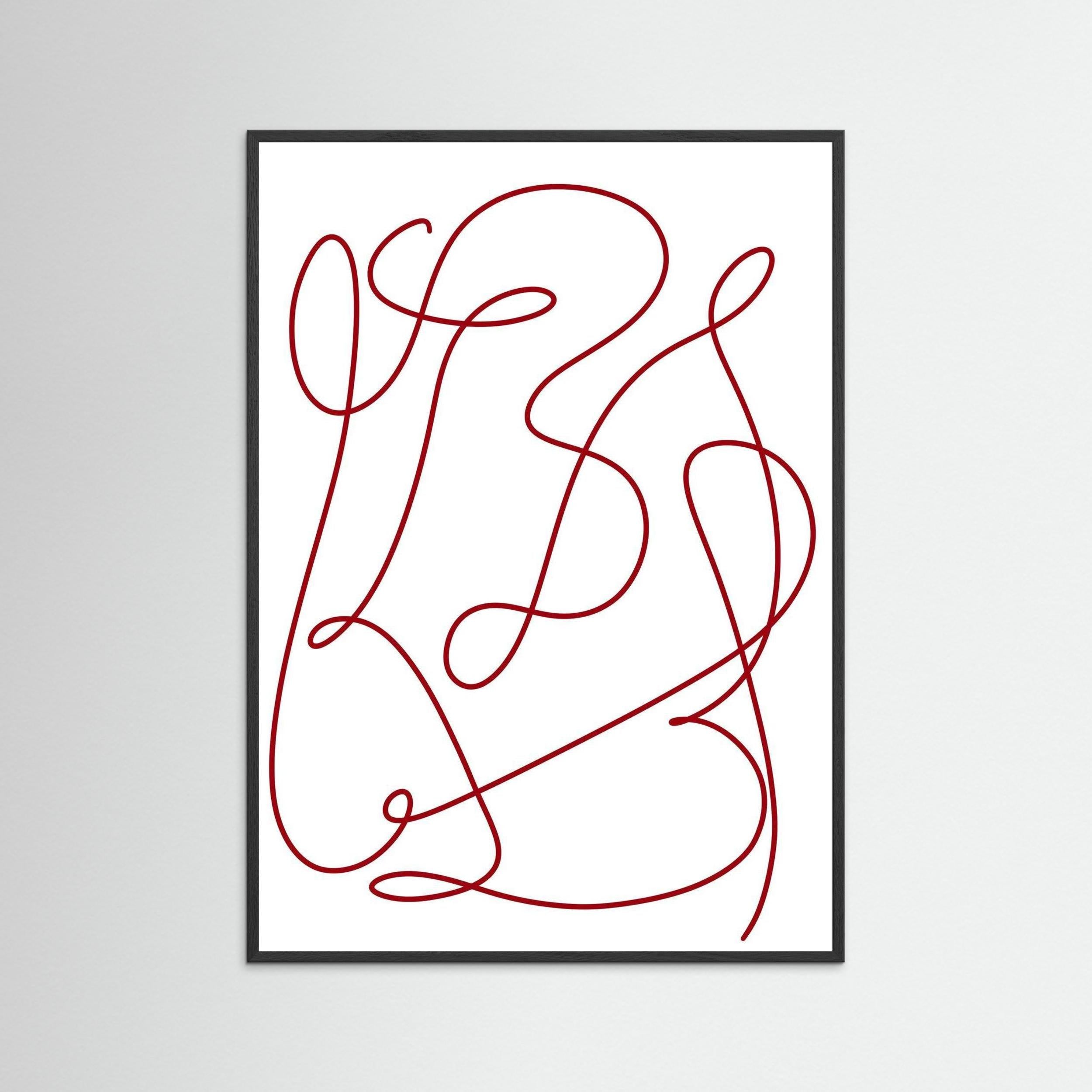 The One Line — Paper Print Edition