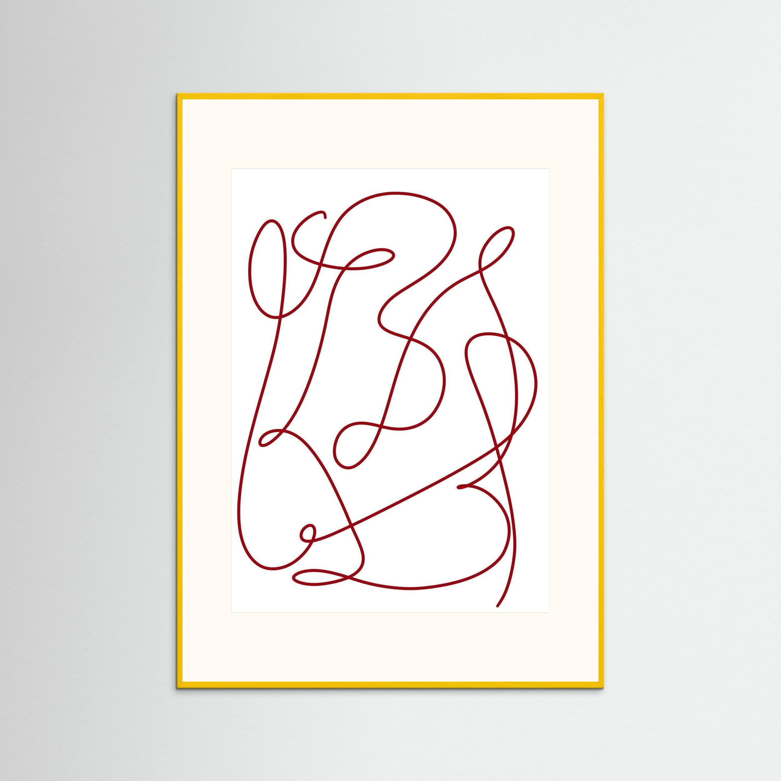 The One Line — Paper Print Edition