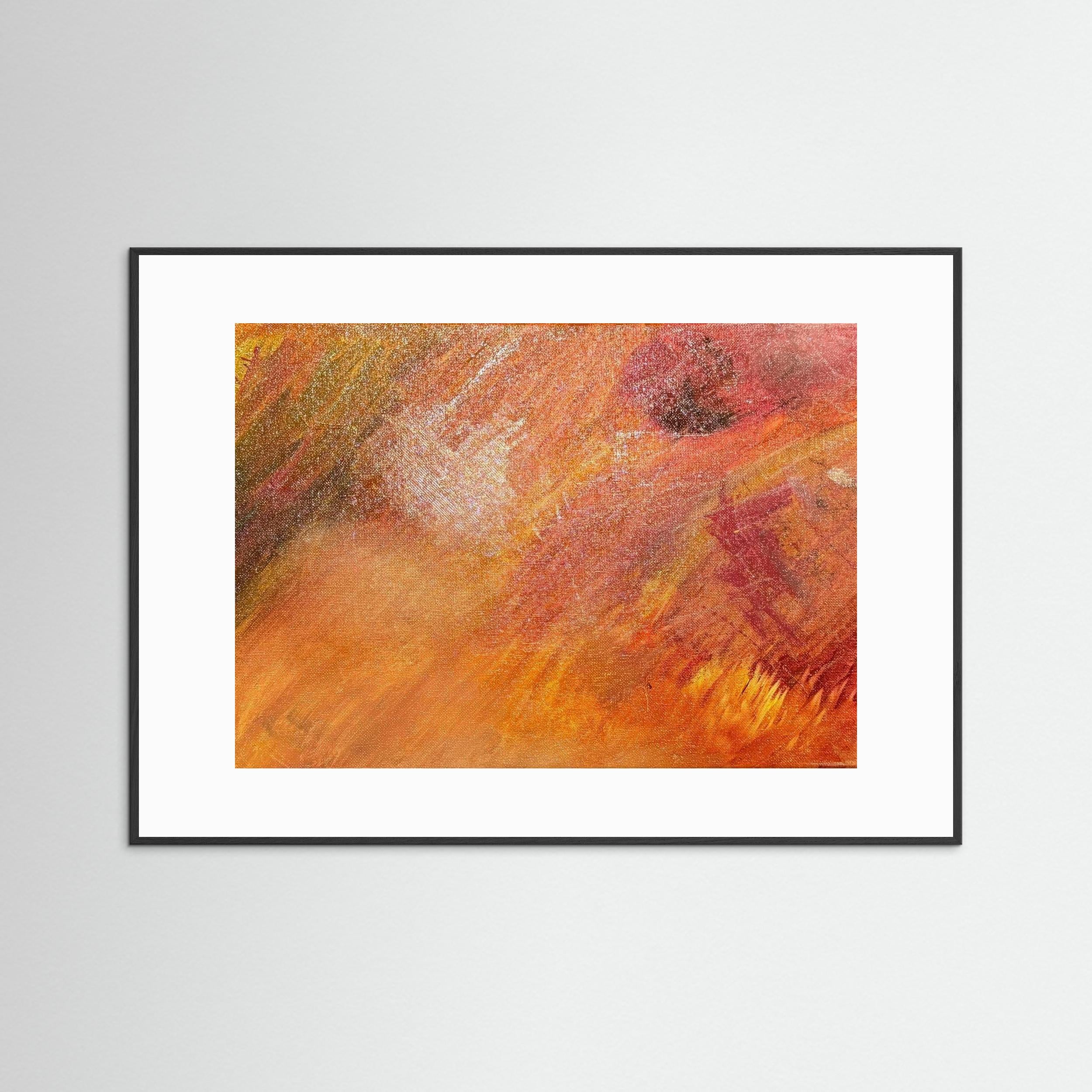 Amber Silence — Paper Print Edition