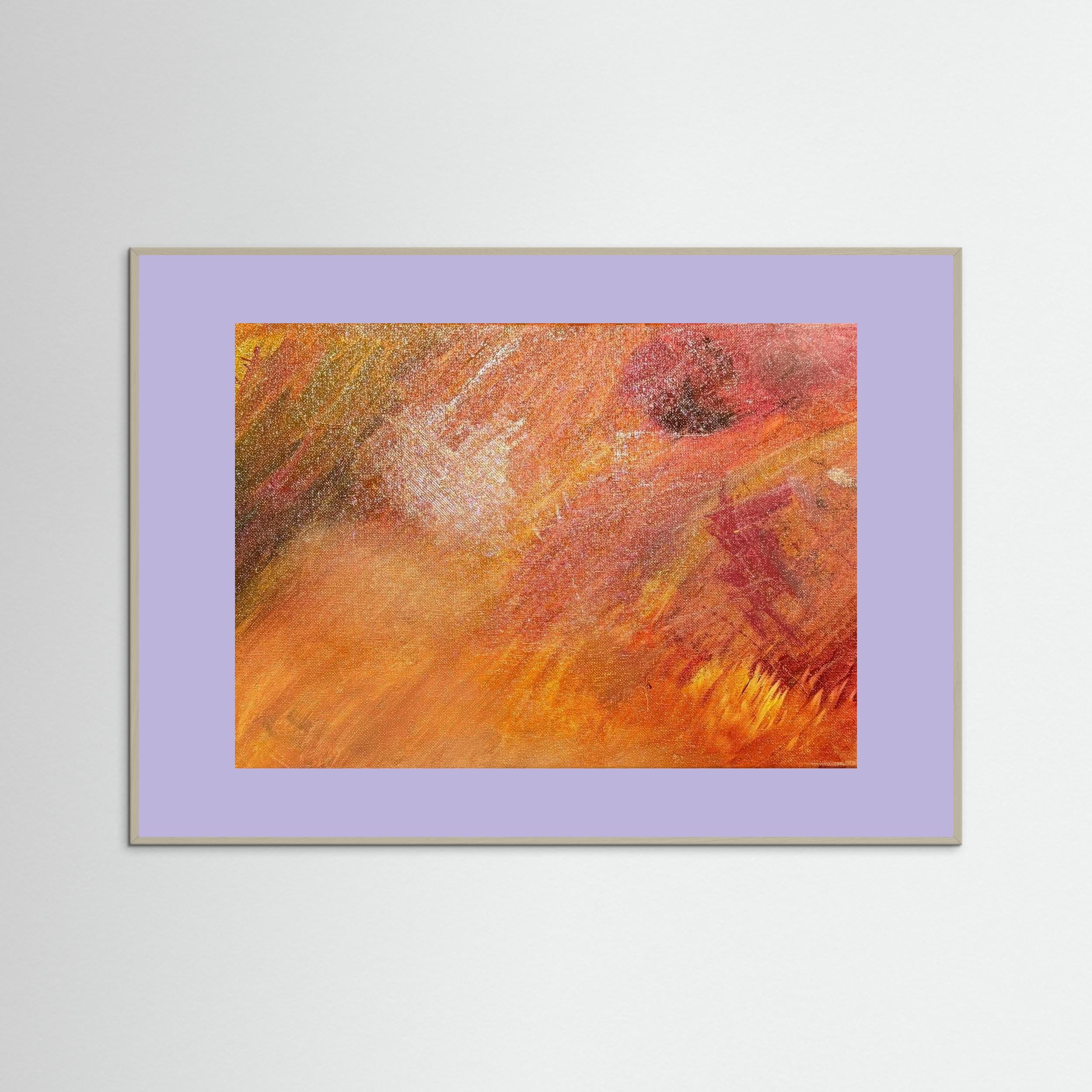 Amber Silence — Paper Print Edition