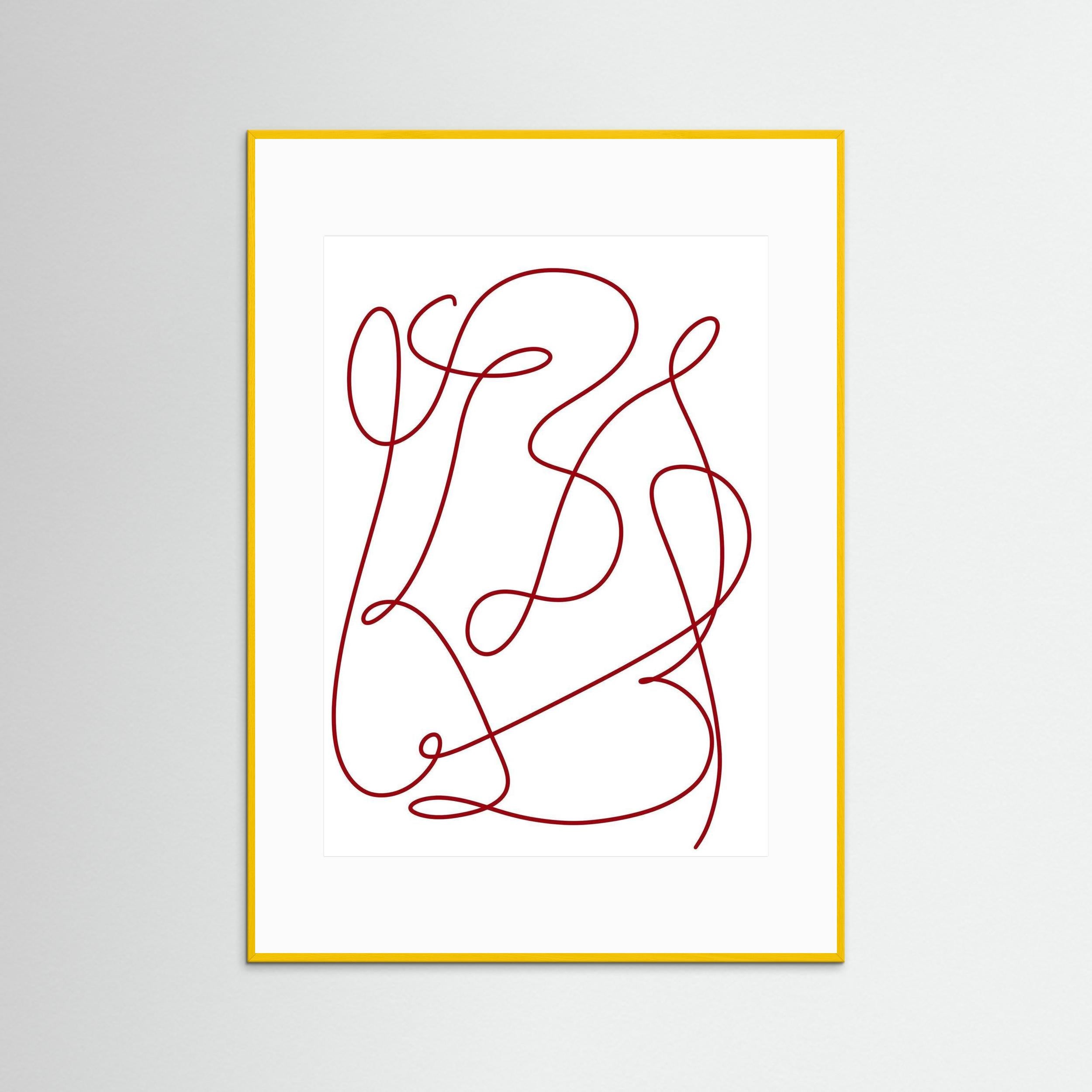 The One Line — Paper Print Edition