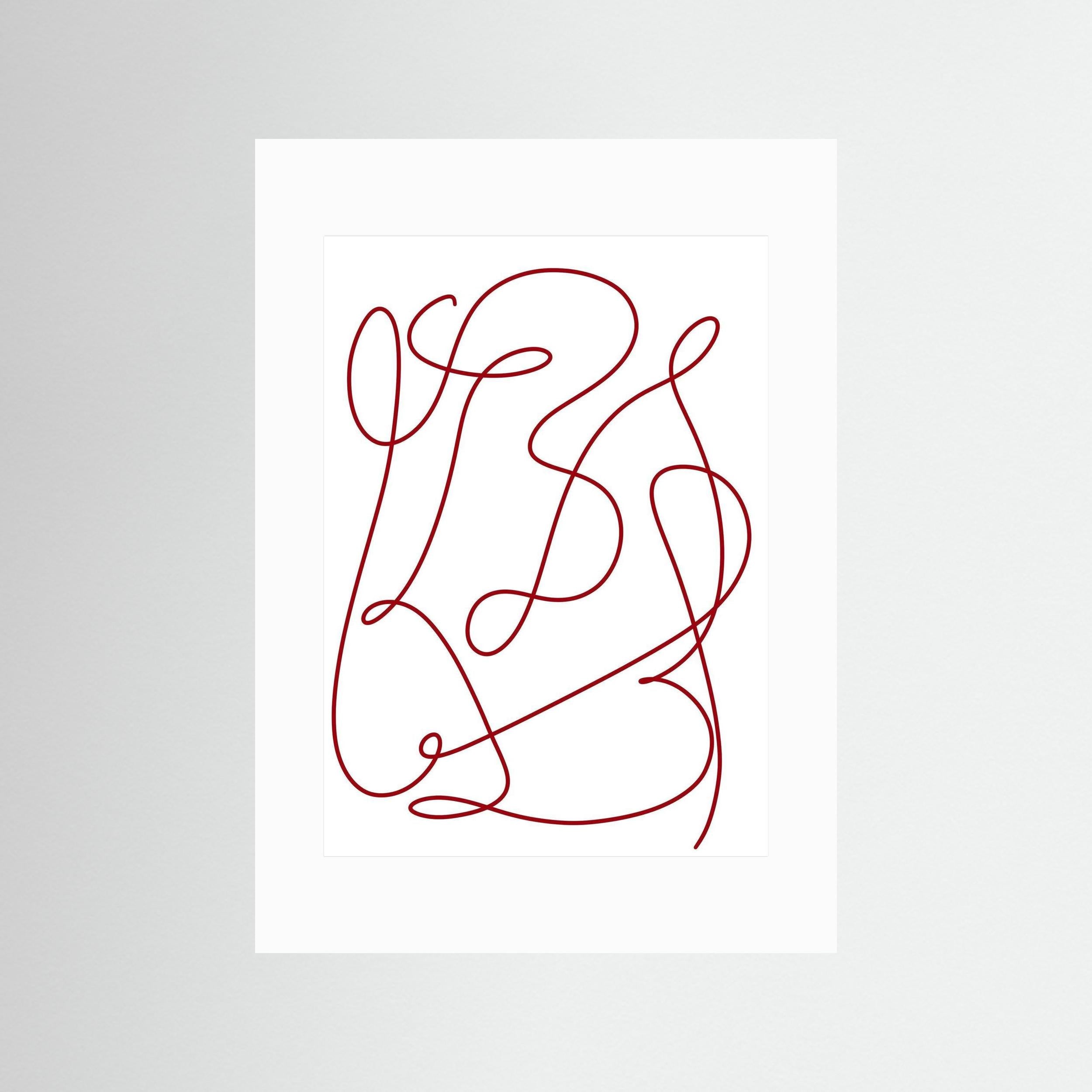 The One Line — Paper Print Edition