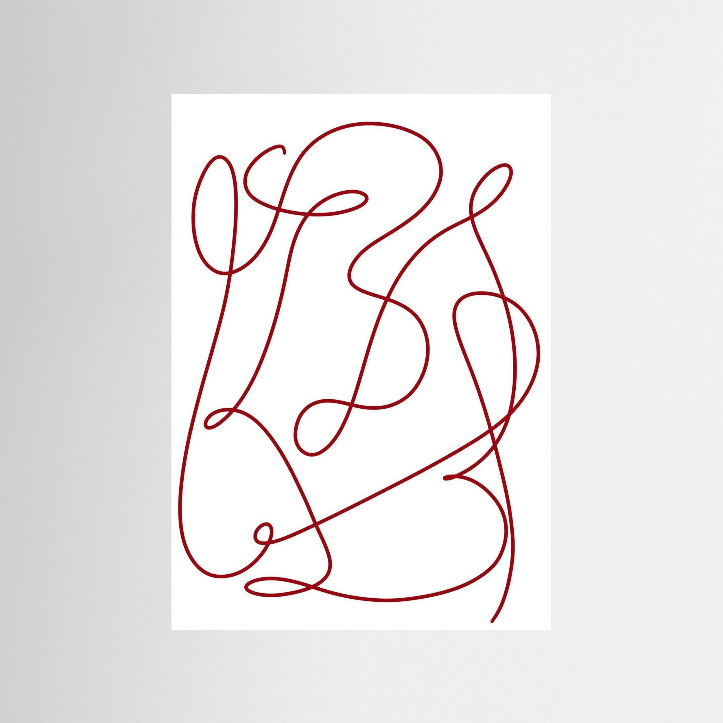 The One Line — Paper Print Edition