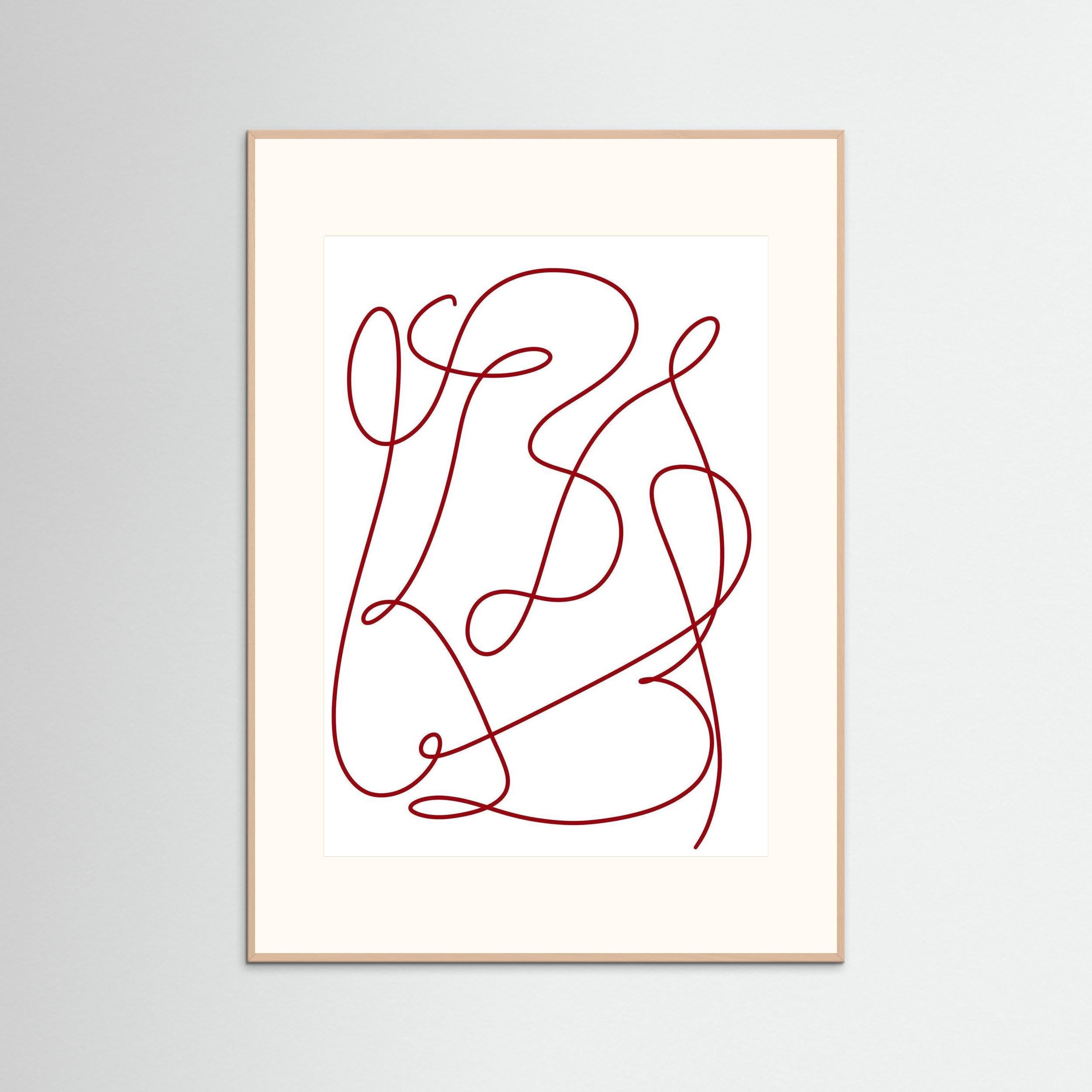 The One Line — Paper Print Edition