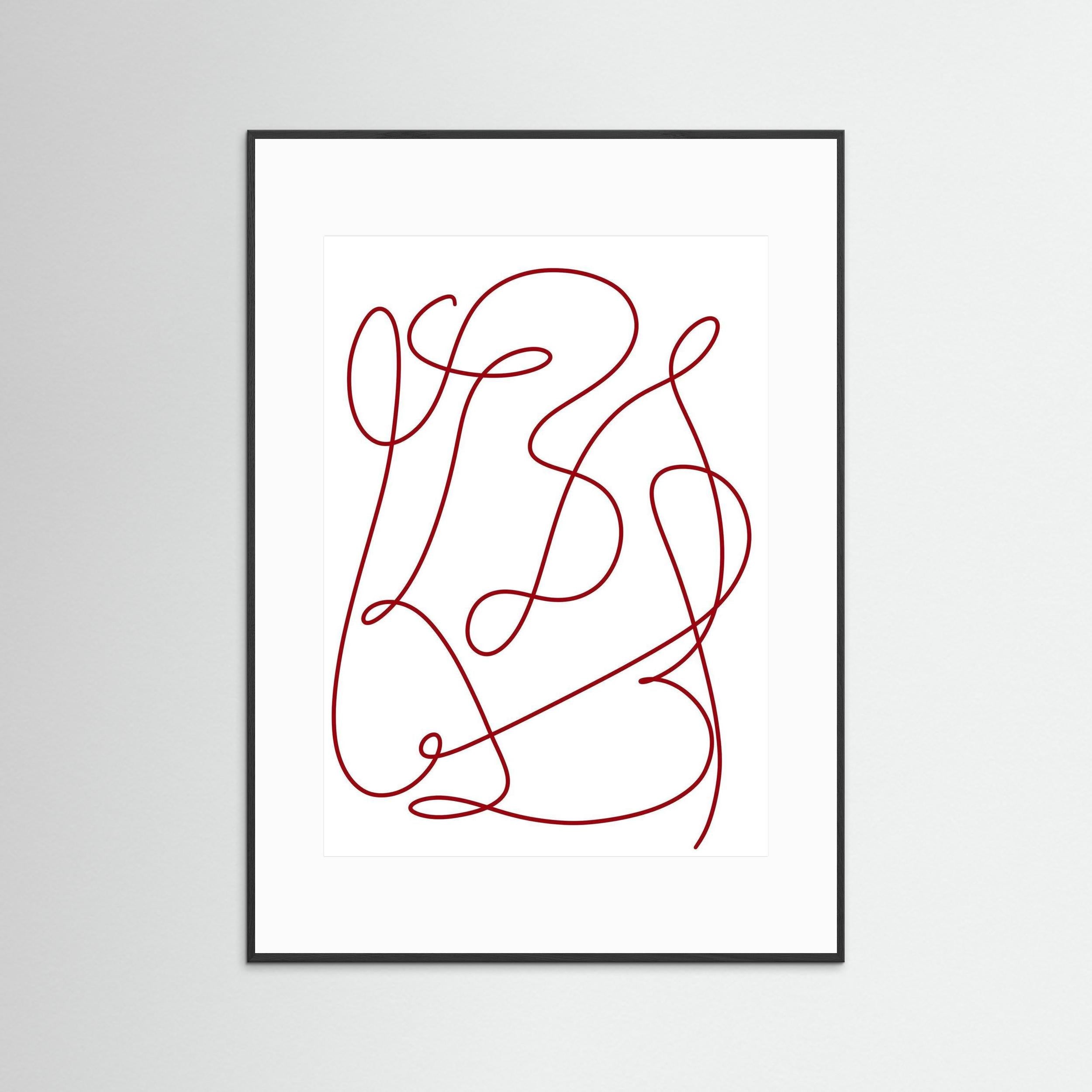 The One Line — Paper Print Edition