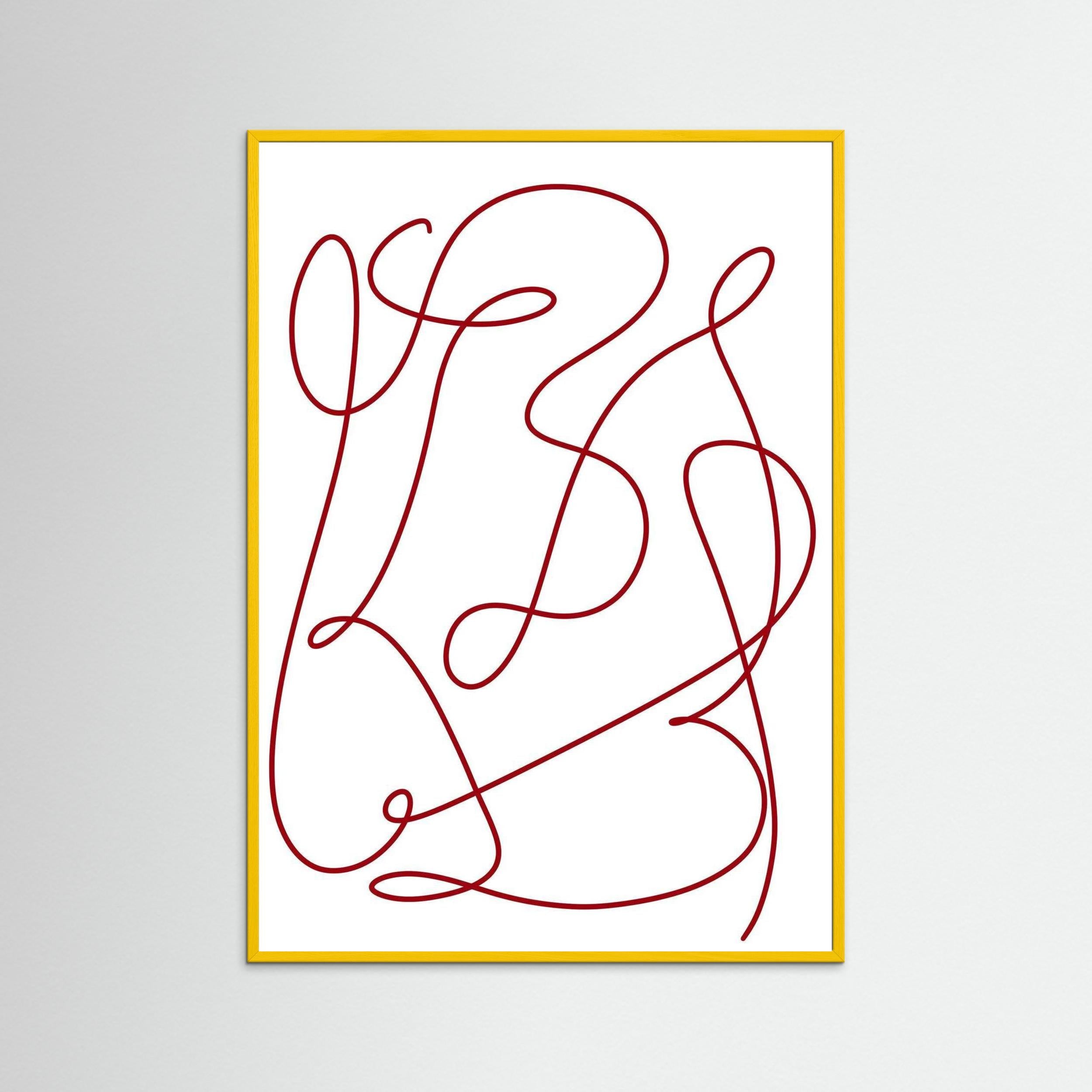 The One Line — Paper Print Edition