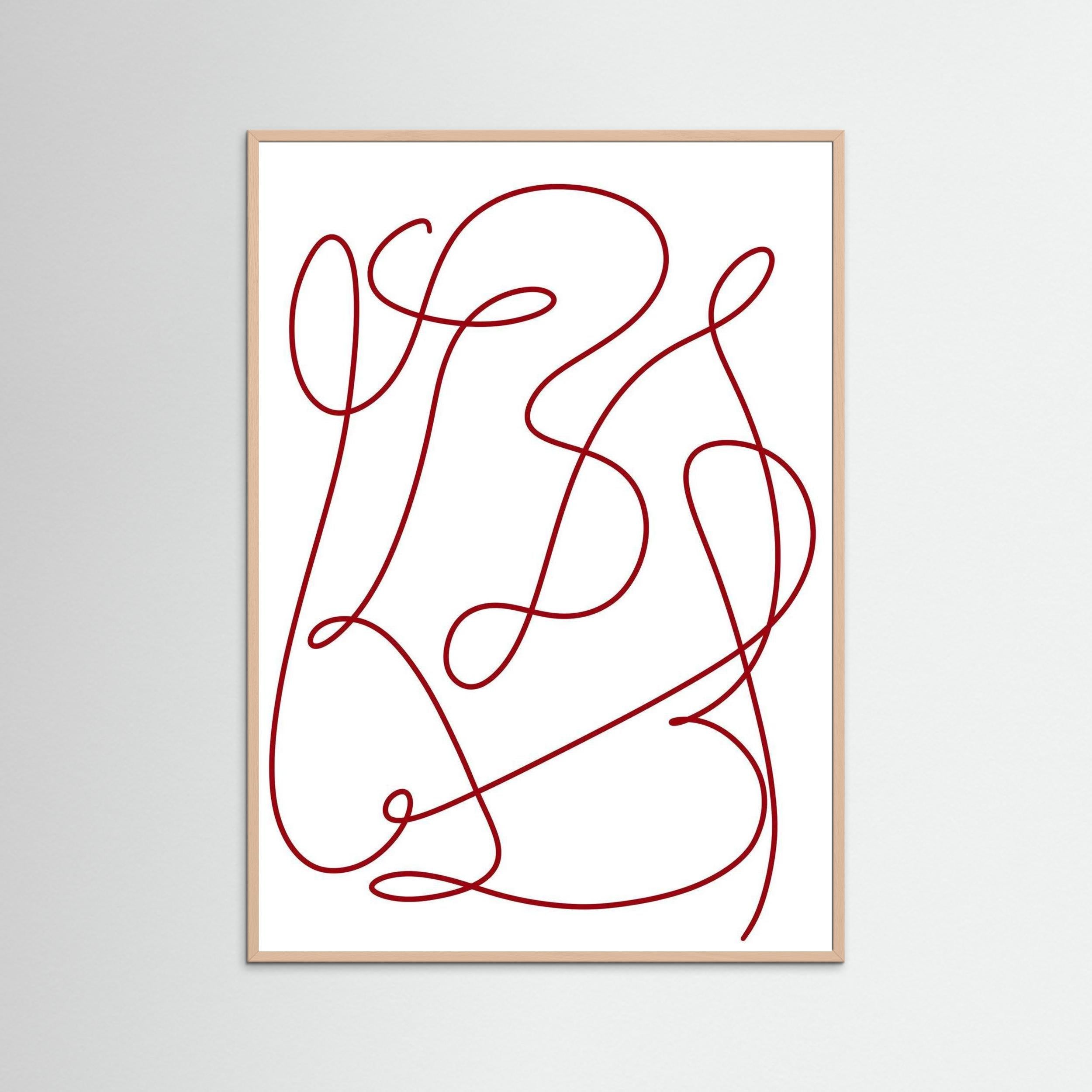 The One Line — Paper Print Edition