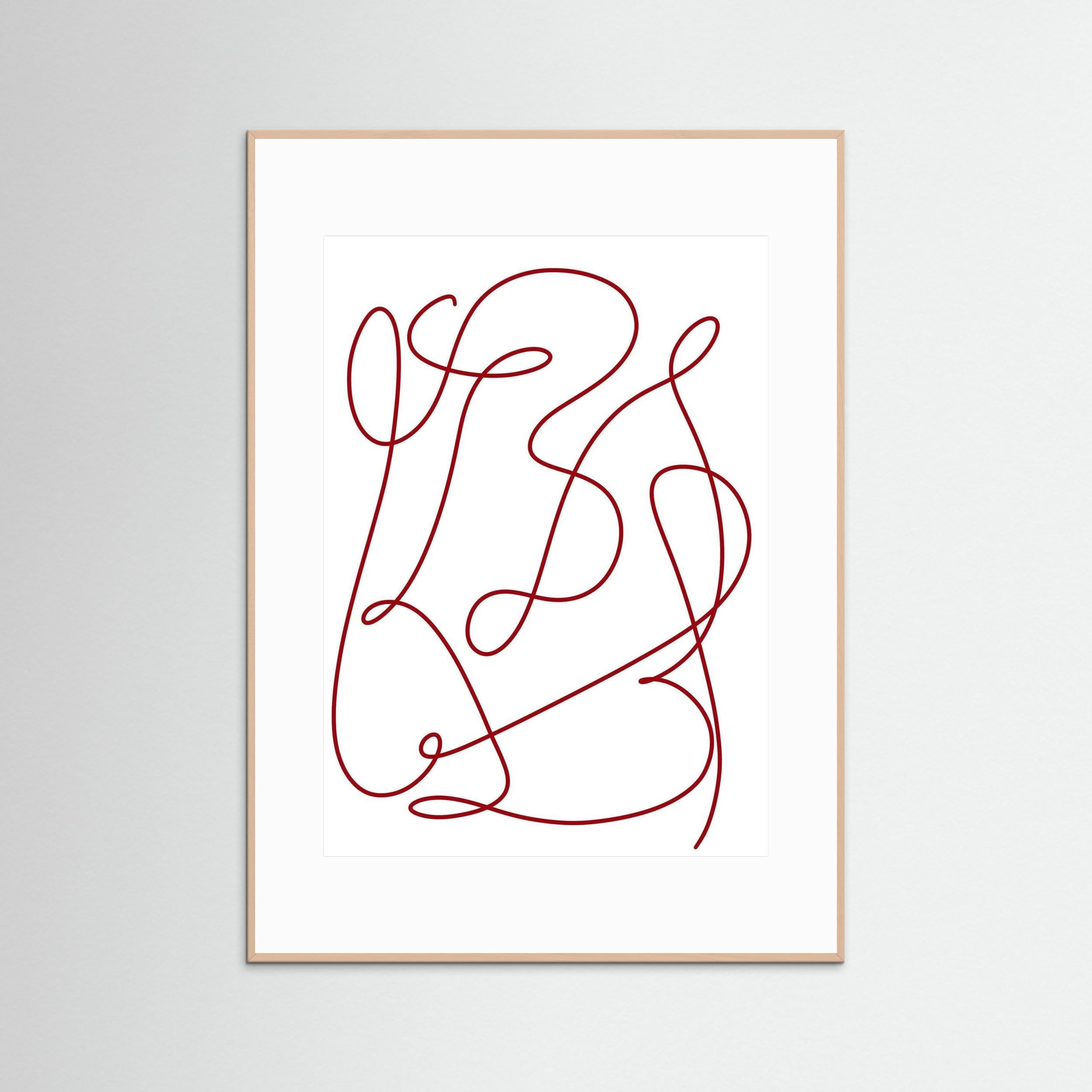 The One Line — Paper Print Edition