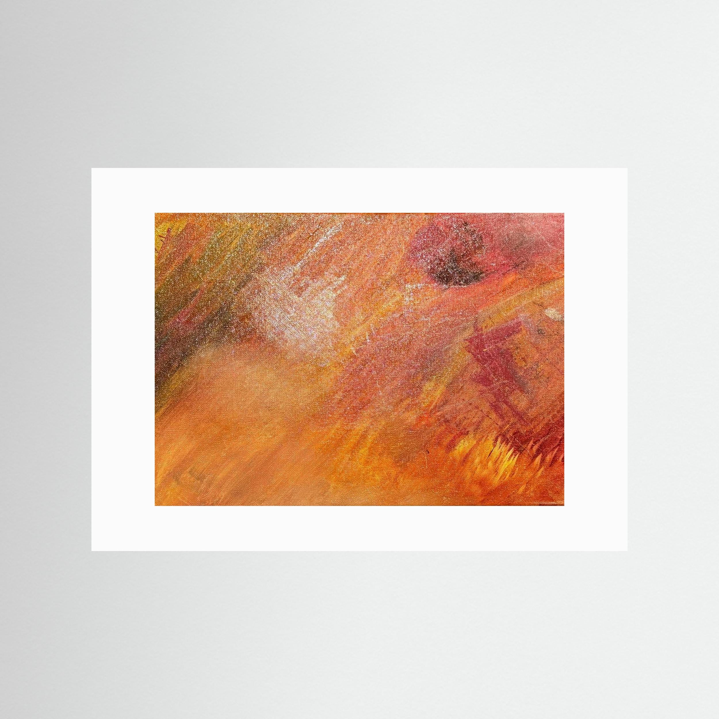 Amber Silence — Paper Print Edition