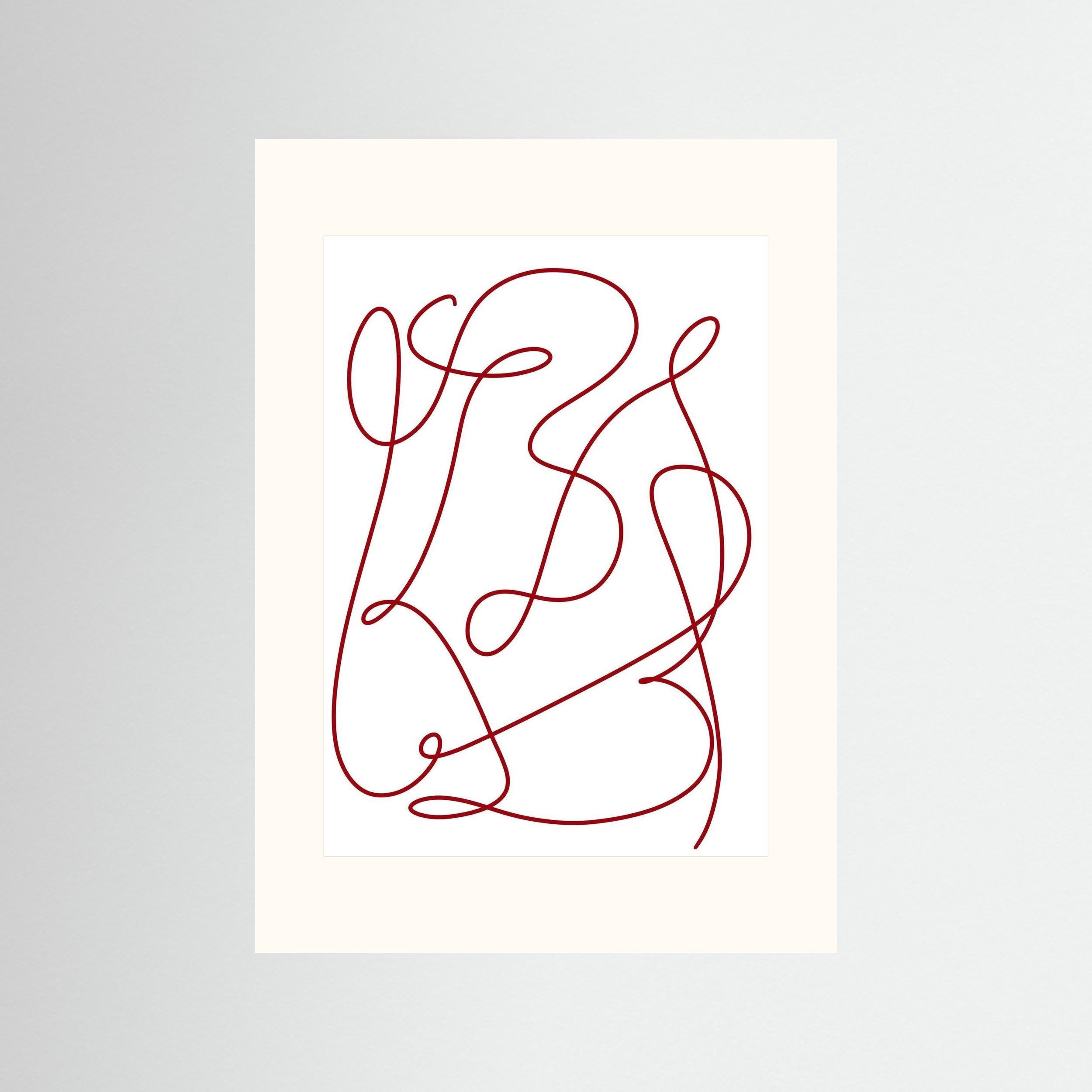 The One Line — Paper Print Edition