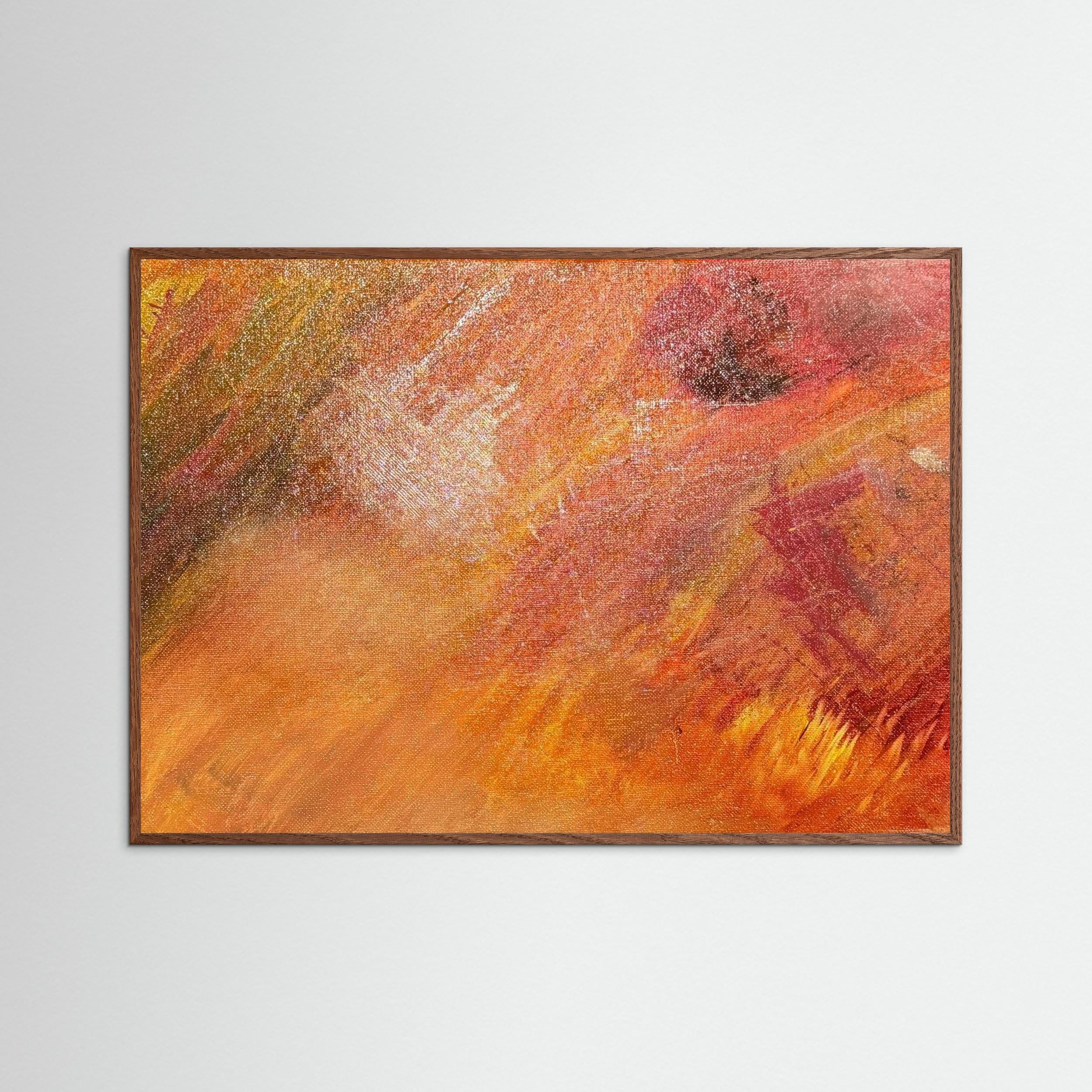 Amber Silence — Paper Print Edition