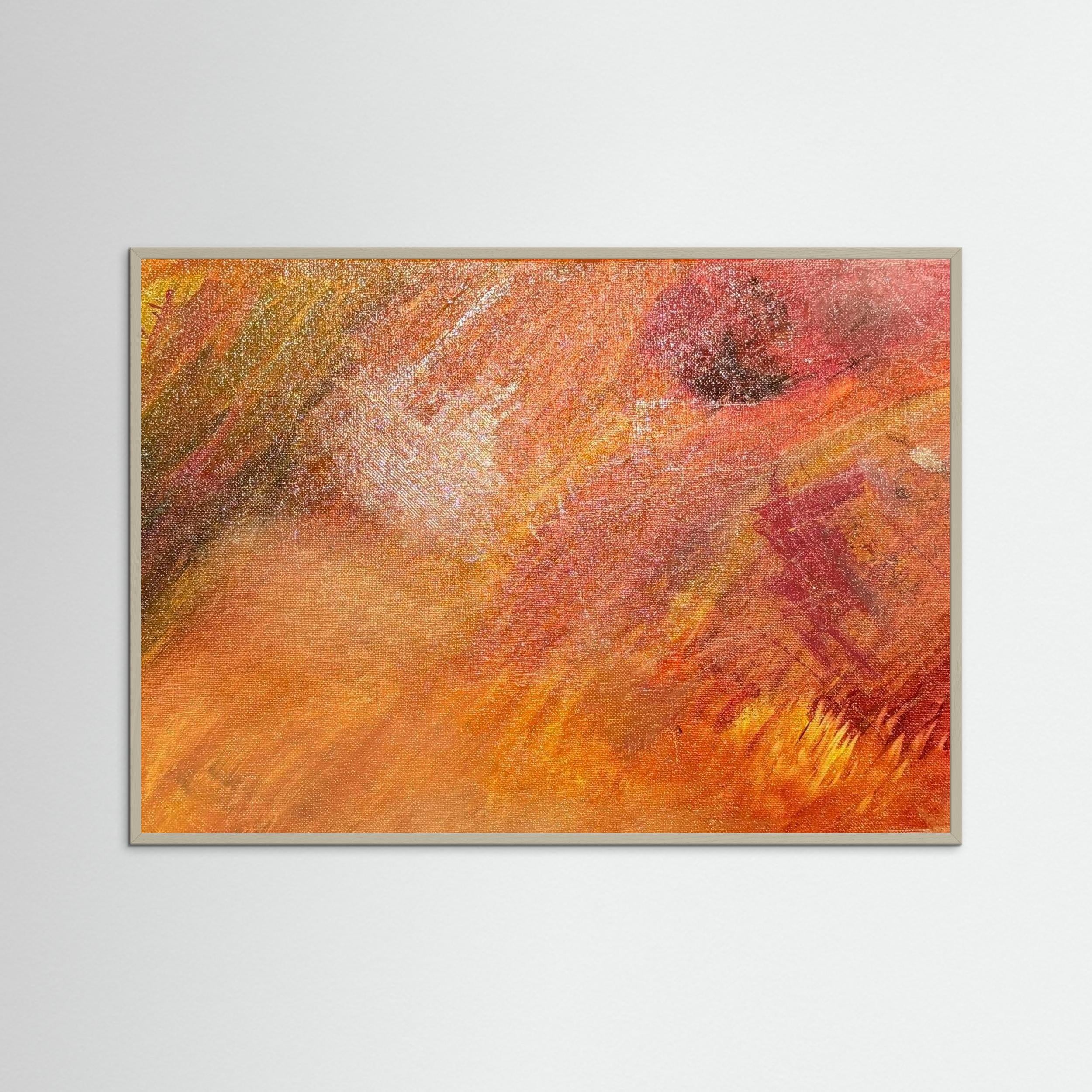 Amber Silence — Paper Print Edition