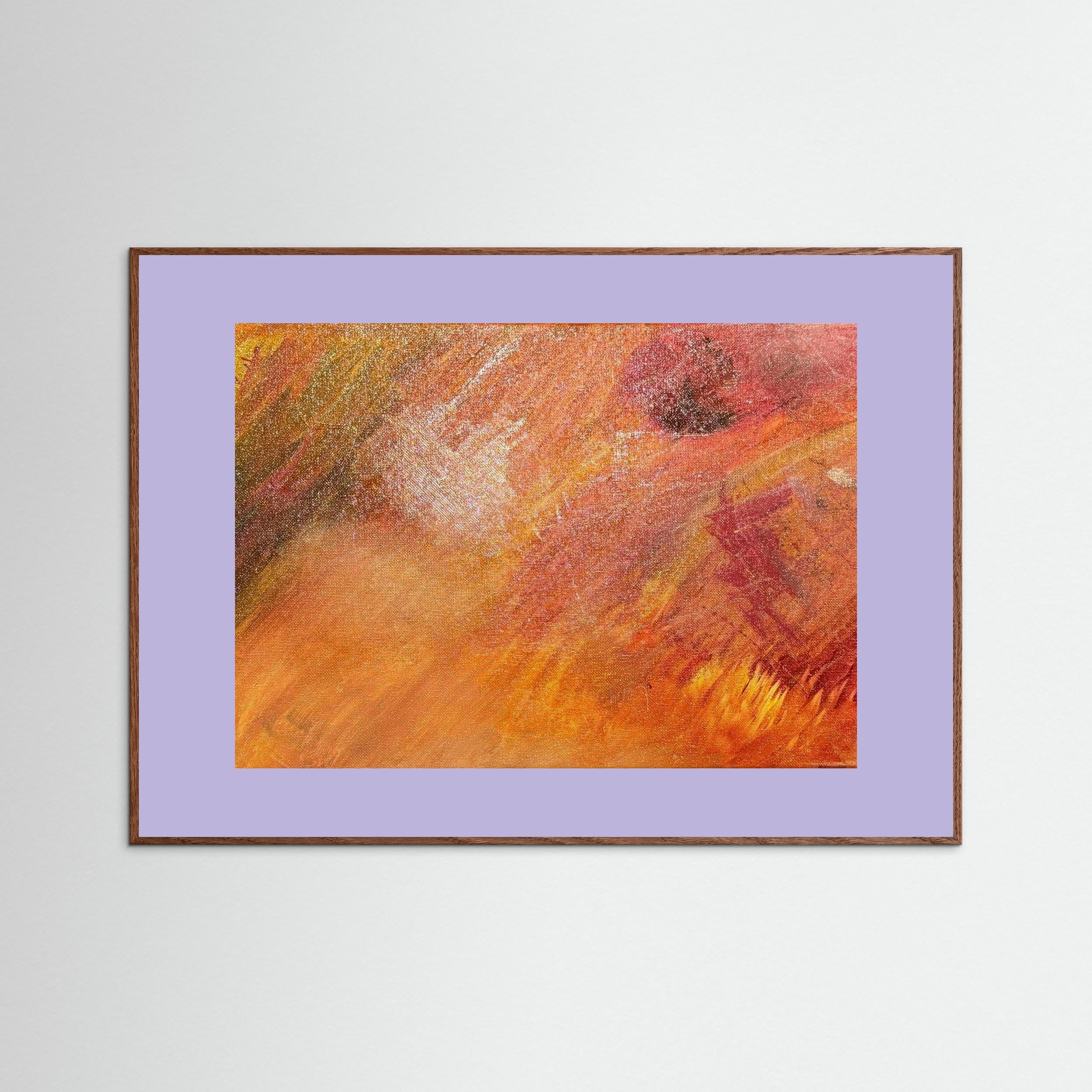 Amber Silence — Paper Print Edition